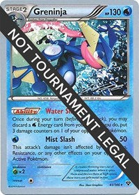 Greninja (41) - 2016 (Cody Walinski) (41/146) [World Championship Decks]