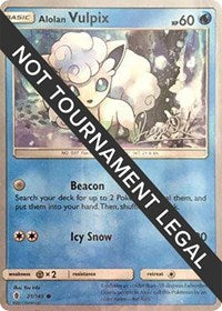 Alolan Vulpix - 2017 (Diego Cassiraga) (21/145) [World Championship Decks]