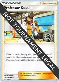 Professor Kukui - 2017 (Zachary Bokhari) (128/149) [World Championship Decks]