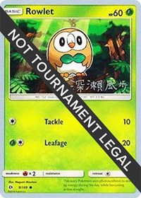 Rowlet - 2017 (Kabu Fukase) (9/149) [World Championship Decks]