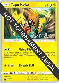 Tapu Koko - 2017 (Naoto Suzuki) (SM30) [World Championship Decks]