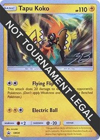 Tapu Koko - 2017 (Zachary Bokhari) (SM30) [World Championship Decks]