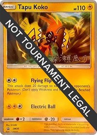 Tapu Koko - 2017 (Kabu Fukase) (SM30) [World Championship Decks]