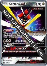 Kartana GX - 2018 (Robin Schulz) (70/111) [World Championship Decks]
