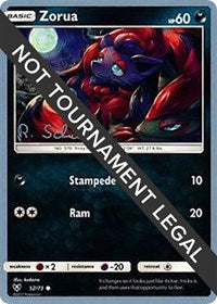 Zorua - 2018 (Robin Schulz) (52/73) [World Championship Decks]