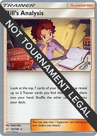 Bill's Analysis - 2019 (Henry Brand) (133/181) [World Championship Decks]