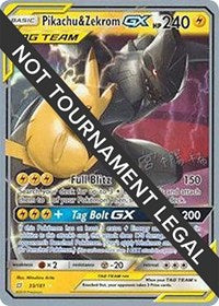 Pikachu & Zekrom GX - 2019 (Haruki Miyamoto) (33/181) [World Championship Decks]