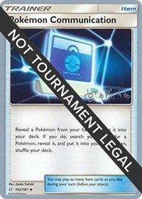 Pokemon Communication - 2019 (Haruki Miyamoto) (152/181) [World Championship Decks]