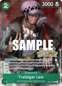 Trafalgar Law (Online Regional 2023) [Participant] (OP02-035) [One Piece Promotion Cards]