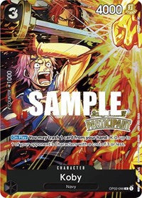 Koby (Online Regional 2023) [Participant] (OP02-098) [One Piece Promotion Cards]