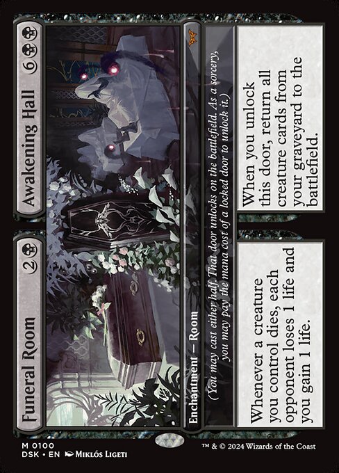 Funeral Room // Awakening Hall (100) [Duskmourn: House of Horror]