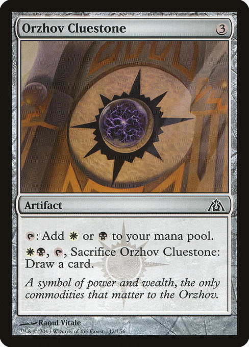 Orzhov Cluestone (142) [Dragon's Maze]