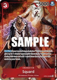 Squard (Box Topper) (OP02-009) [Paramount War]