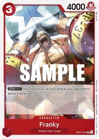 Franky (Tournament Pack Vol. 2) (OP01-021) [One Piece Promotion Cards]