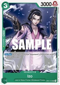 Izo (Tournament Pack Vol. 2) (OP01-033) [One Piece Promotion Cards]