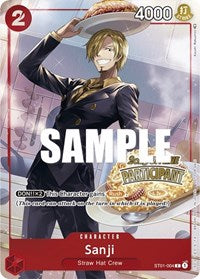 Sanji (Offline Regional 2023) [Participant] (ST01-004) [One Piece Promotion Cards]