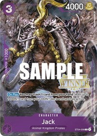 Jack (Offline Regional 2023) [Winner] (ST04-008) [One Piece Promotion Cards]