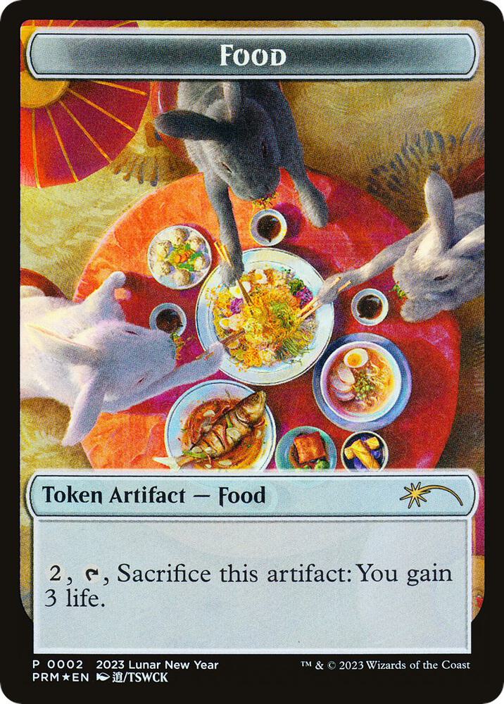 Food Token (Year of the Rabbit 2023) [Unique and Miscellaneous Promos]