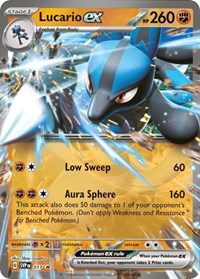 Lucario ex - 017 (017) [SV Scarlet and Violet Promo Cards]
