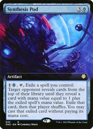 Synthesis Pod (33) [Phyrexia: All Will Be One Commander] [Extended Art]