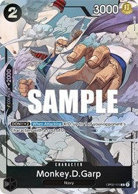 Monkey.D.Garp (115) (Alternate Art) (OP02-115) [Paramount War]
