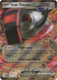 Iron Treads ex - 143/198 (143/198) [SV01 Scarlet and Violet Base Set]