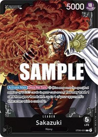 Sakazuki (ST06-001) [Starter Deck 6: Absolute Justice]