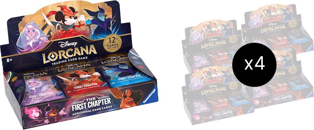 Disney Lorcana The First Chapter Booster Box Case