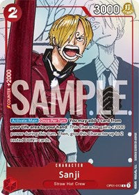 Sanji - OP01-013 (Alternate Art) (OP01-013) [One Piece Promotion Cards]