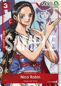 Nico Robin - ST01-008 (Alternate Art) (ST01-008) [One Piece Promotion Cards]