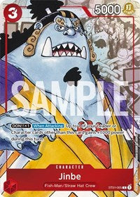 Jinbe - ST01-005 (Alternate Art) (ST01-005) [One Piece Promotion Cards]