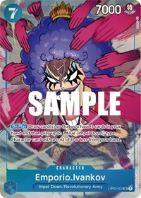 Emporio.Ivankov (051) (Alternate Art) (OP02-051) [Paramount War]