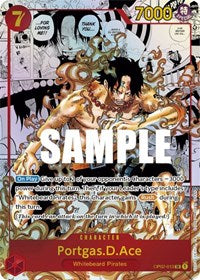 Portgas.D.Ace (Parallel) (Manga) (Alternate Art) (OP02-013) [Paramount War]