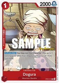 Dogura (OP02-010) [Paramount War Pre-Release Cards]