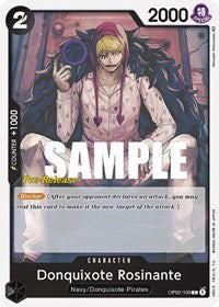 Donquixote Rosinante (OP02-108) [Paramount War Pre-Release Cards]