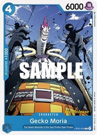 Gecko Moria (OP02-054) [Paramount War Pre-Release Cards]