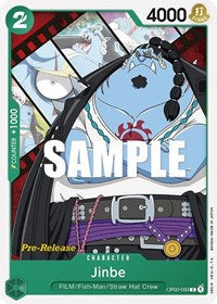 Jinbe (OP02-033) [Paramount War Pre-Release Cards]