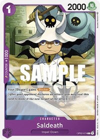 Saldeath (OP02-074) [Paramount War Pre-Release Cards]