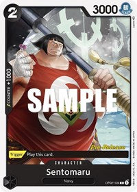 Sentomaru (OP02-104) [Paramount War Pre-Release Cards]