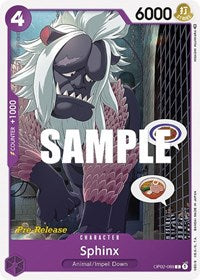 Sphinx (OP02-088) [Paramount War Pre-Release Cards]