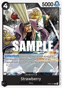 Strawberry (OP02-101) [Paramount War Pre-Release Cards]