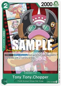 Tony Tony.Chopper (OP02-034) [Paramount War Pre-Release Cards]