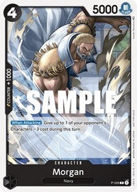 Morgan (Pirates Party Vol. 2) (P-026) [One Piece Promotion Cards]