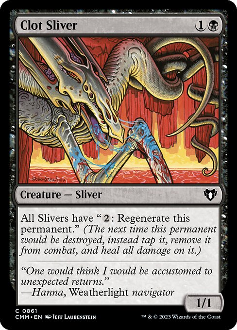 Clot Sliver (861) [Commander Masters]