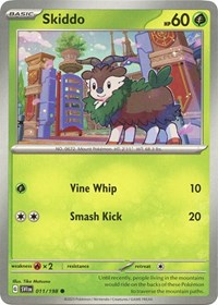 Skiddo (011/198) [SV01 Scarlet and Violet Base Set]