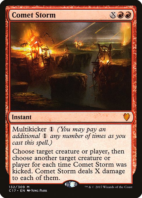 Comet Storm (132) [Commander 2017]