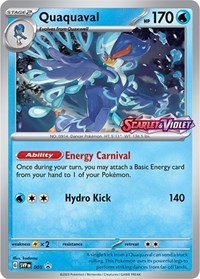 Quaquaval - 005 (Prerelease) (005) [SV Scarlet and Violet Promo Cards]