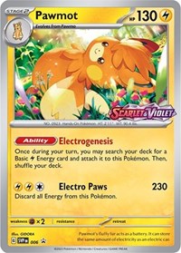 Pawmot - 006 (Prerelease) (006) [SV Scarlet and Violet Promo Cards]