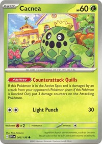 Cacnea - 005/198 (005/198) [SV01 Scarlet and Violet Base Set]