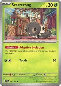 Scatterbug (008/198) [SV01 Scarlet and Violet Base Set]